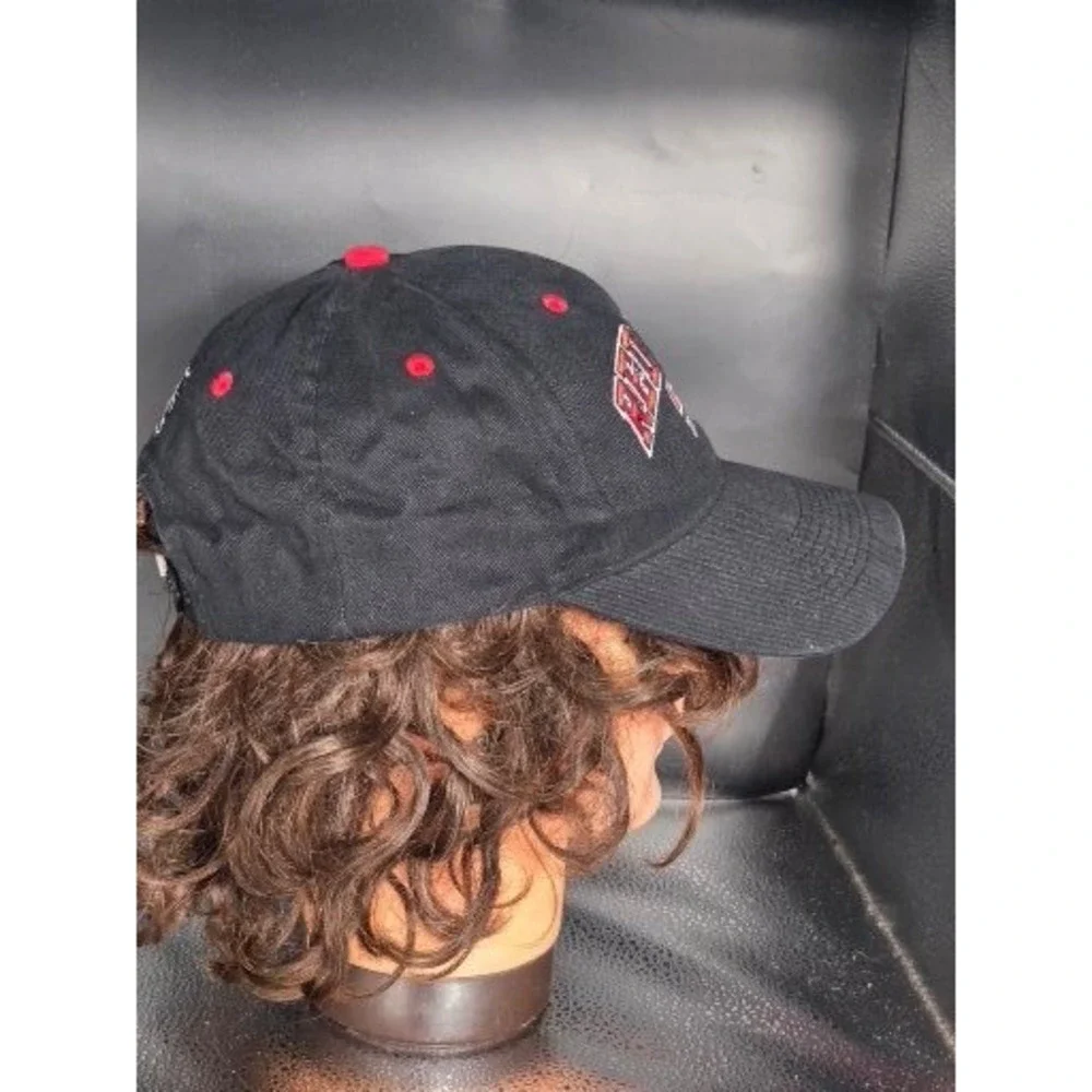 Detroit Red Wings CCM Hockey Hat Black Snapback Youth NHL Baseball Cap Kidcore